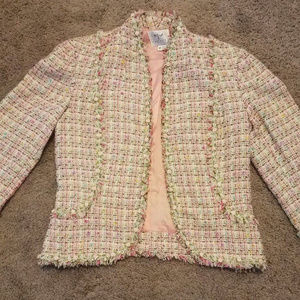 SILK* BLAZER Vision Apparel SZ 10